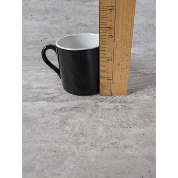 Set‎ of 3 Signature Housewares Inc. Cup & Saucers, Espresso Cups, Back & White - Picture 8 of 10